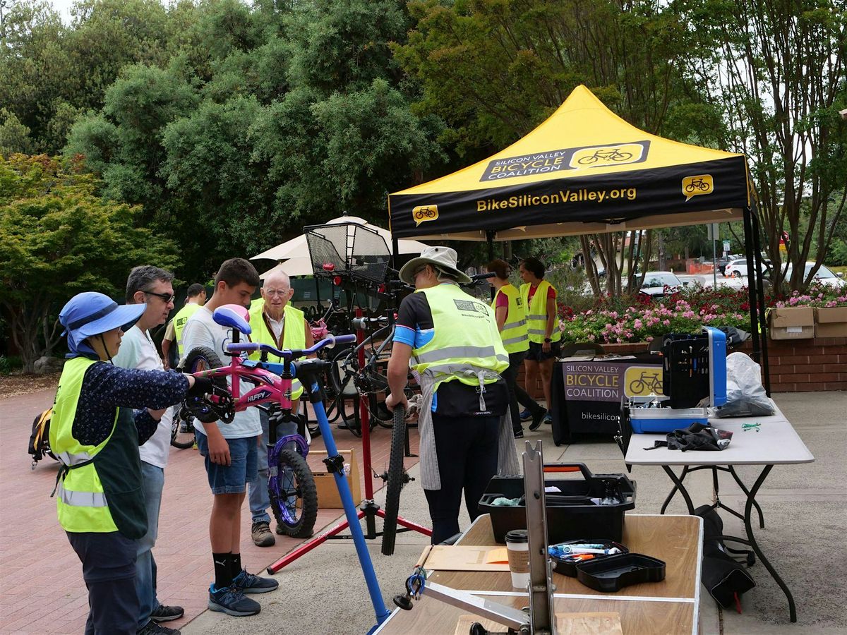 Volunteer: Free Bike Repair + Safety Check at Sunnyvale Library November 8