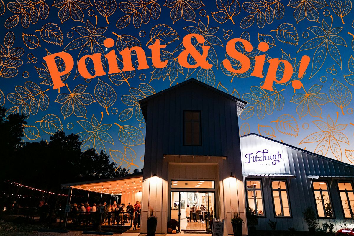 Paint and Sip Night!