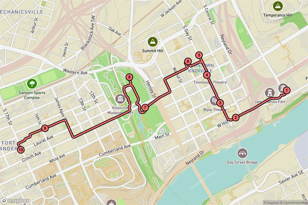 Knoxville Audio Tour: Hoops, Heritage & Hidden Stories