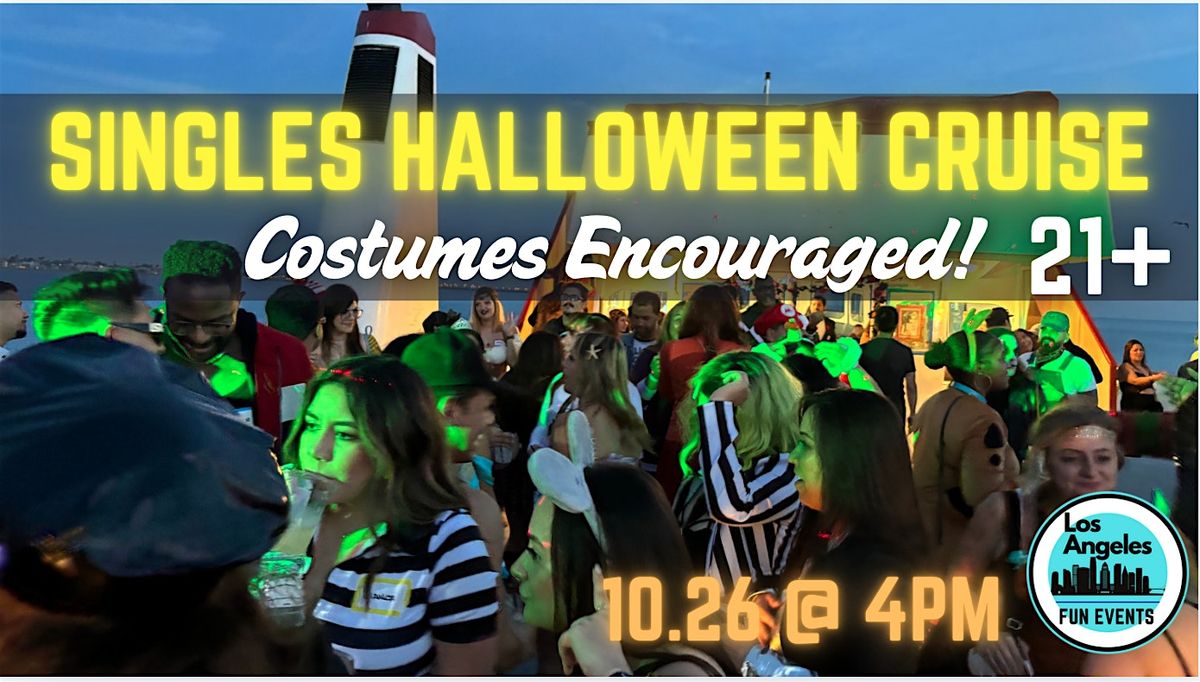 Singles Halloween Cruise (Over 350 Attendees 50:50 Men-Women!) | 21+