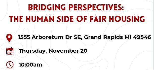 Bridging Perspectives: The Human Side fo Fair Housing