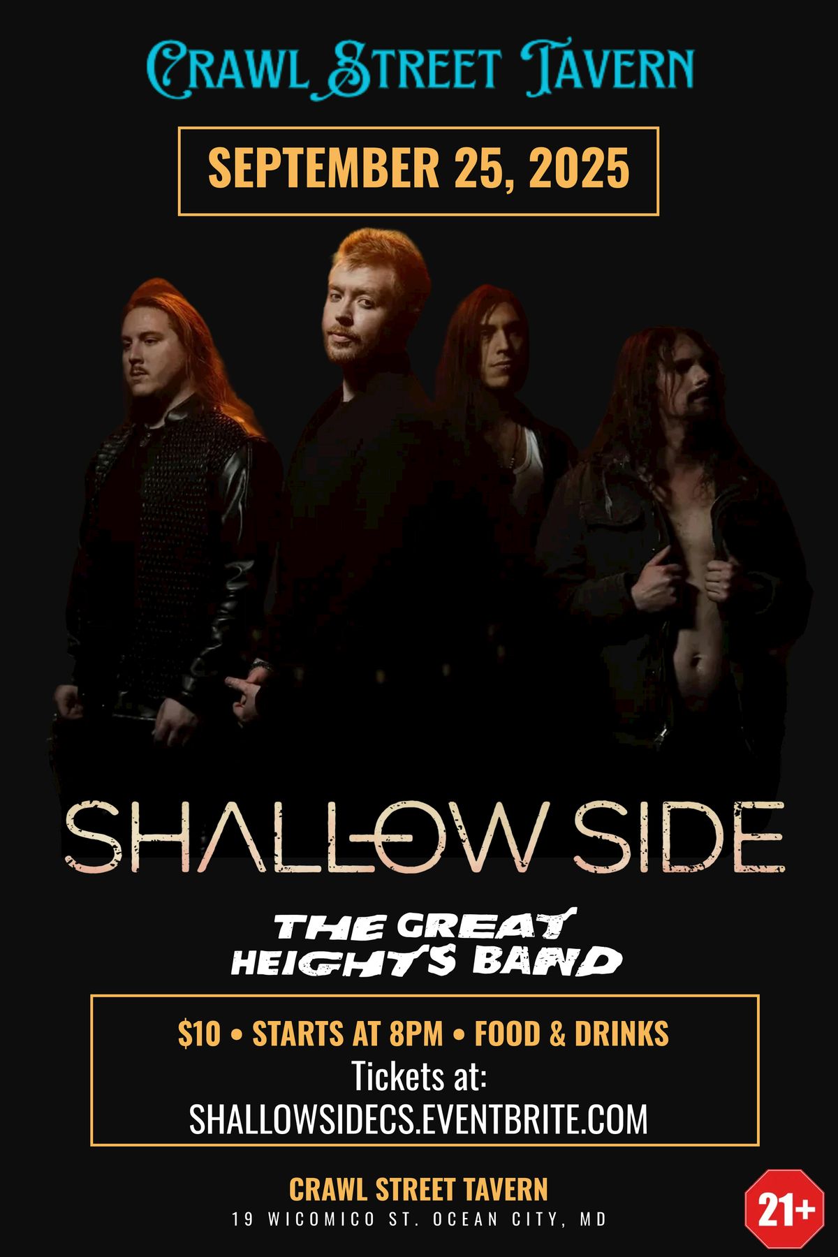 Shallow Side - Live at Crawl Street Tavern!