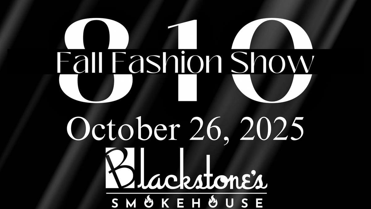 4th Annual 810 FALL Fashion Show