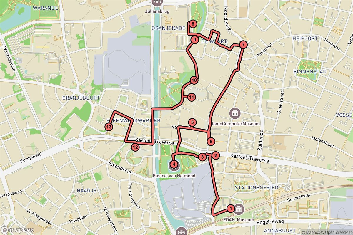 Helmond Audio Tour: Legends, Organs & Towers of Binnenstad