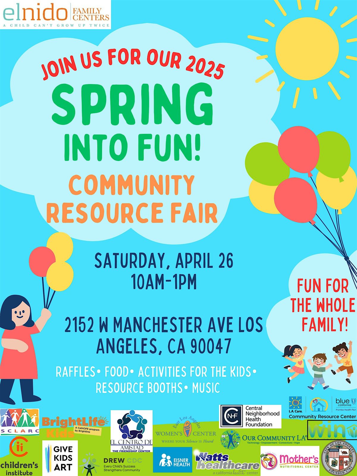 El Nido Family Centers Spring Into Fun Community Resource Fair 2025