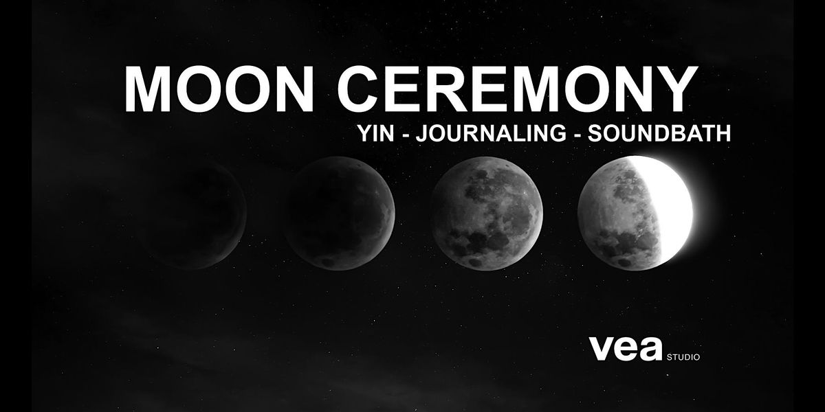 MOON CEREMONY - YIN, JOURNALING + SOUNDBATH with Debora