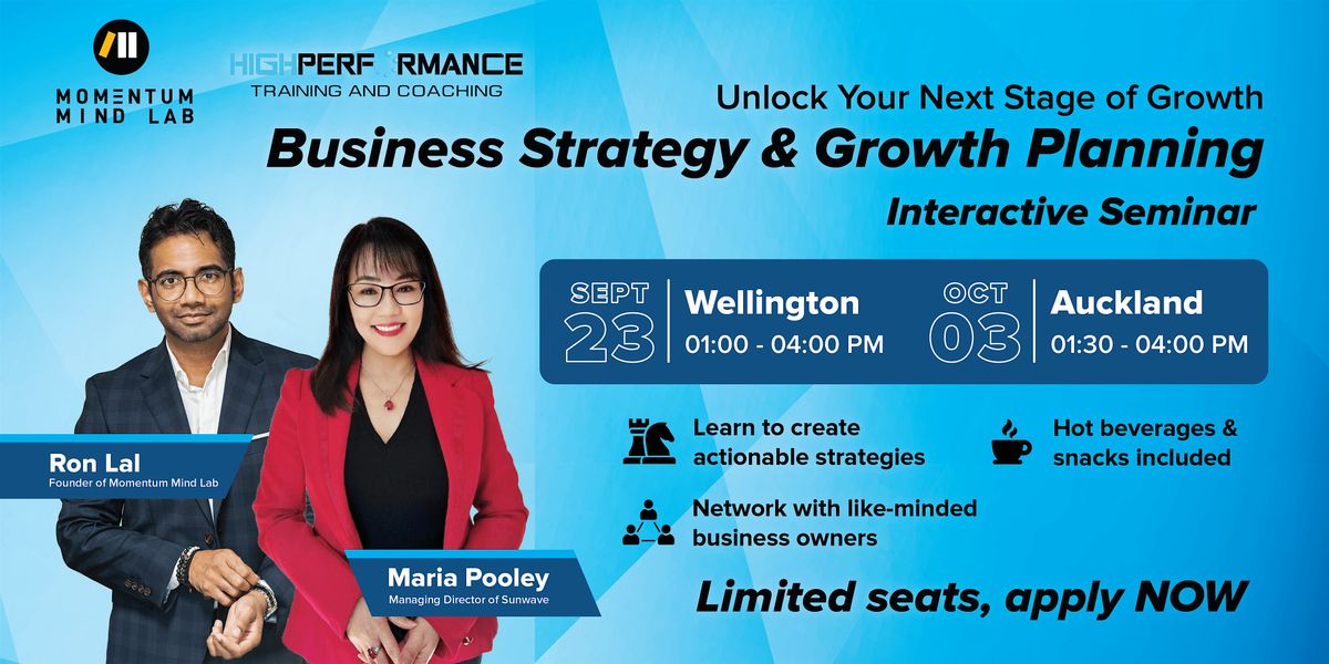 Business Strategy & Growth Planning Interactive Seminar