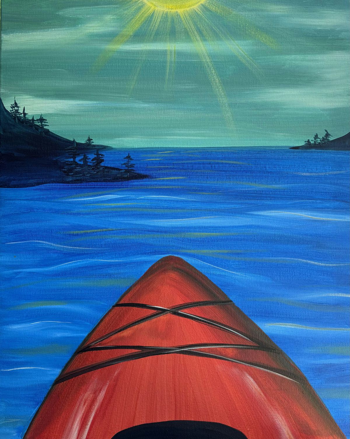 Kayak Paint & Sip @ Beergarden