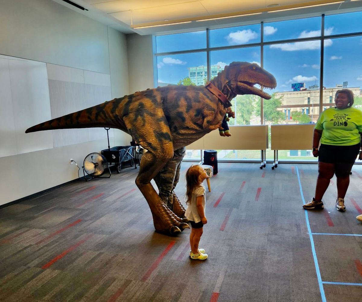 Dinosaur Encounter with Feller Express | Ladd Library, Cedar Rapids, IA ...