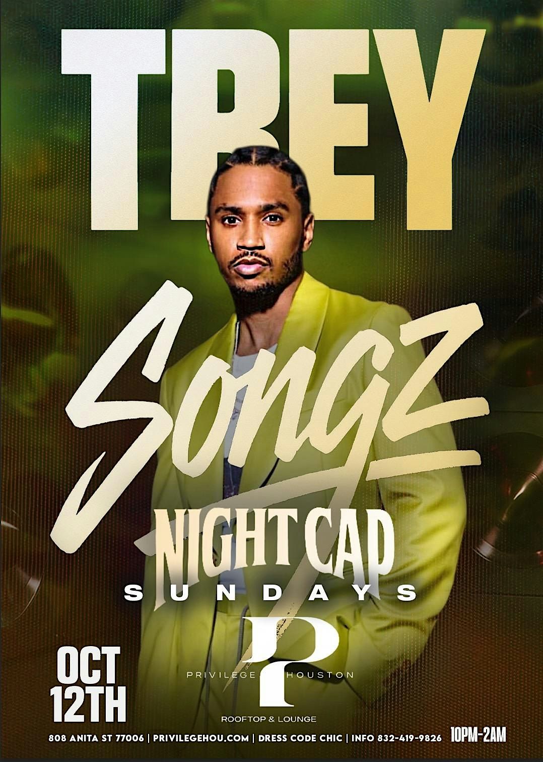 Oct 12 |Trey Songs Host Sundays at The All New Privilege