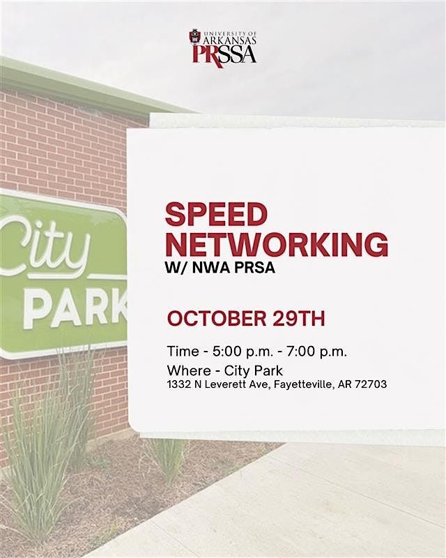 PRSSA Speed Networking