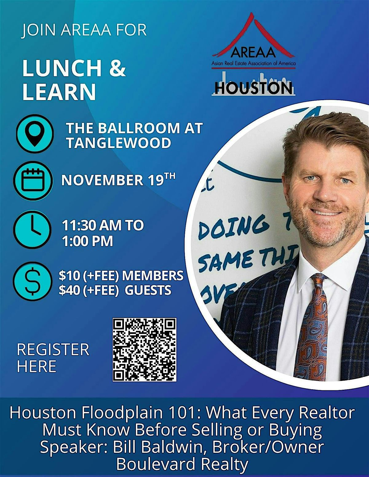 AREAA Houston - Nov 19 \u2013 Lunch & Learn