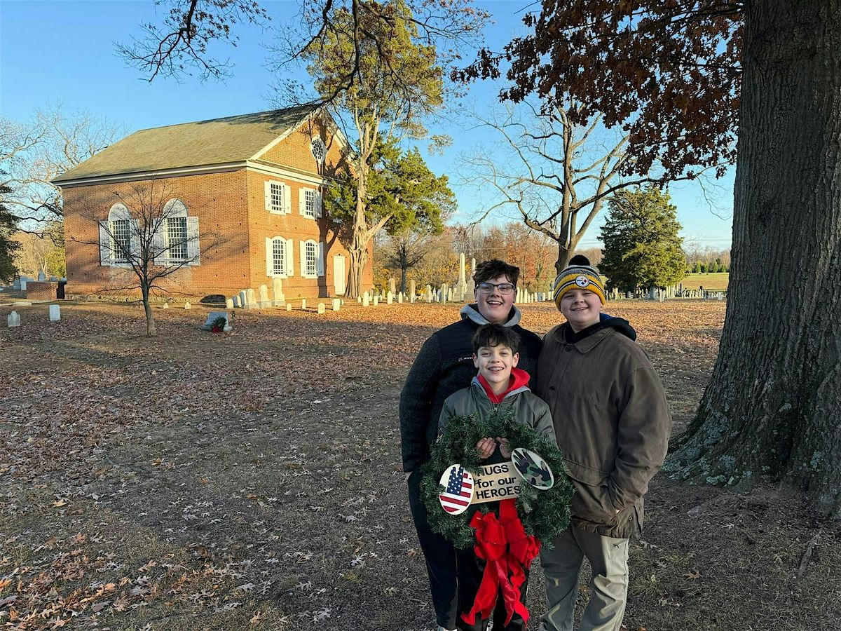 Hugs For Our Heroes - Veteran Wreath Laying