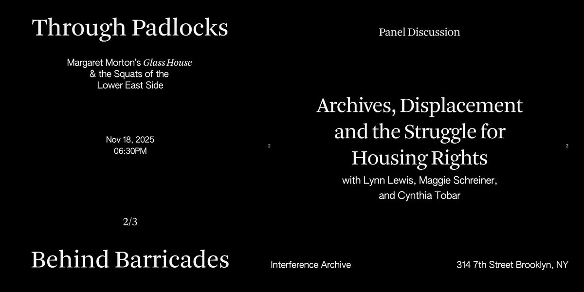 Archives, Displacement and the Struggle for Housing Rights