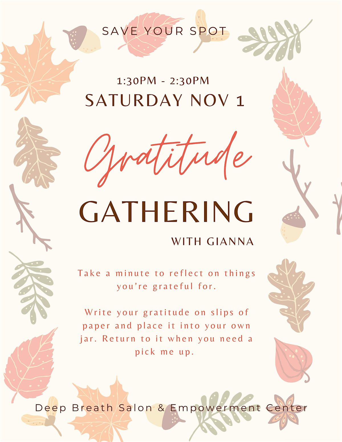 Gratitude Gathering