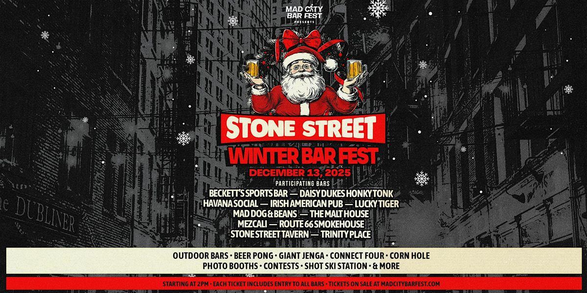 Stone Street Holiday Bar Fest