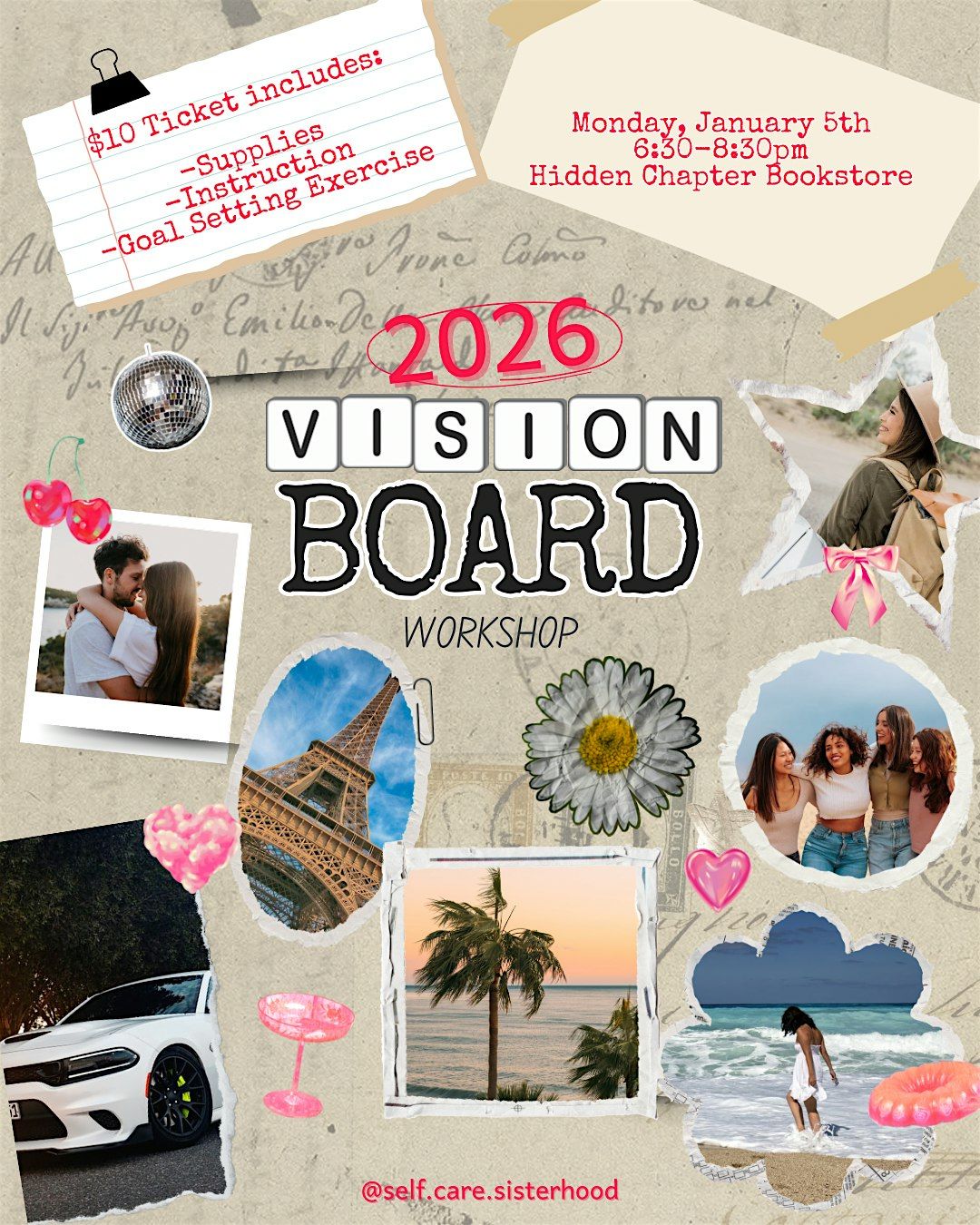 2026 Vision Board Workshop