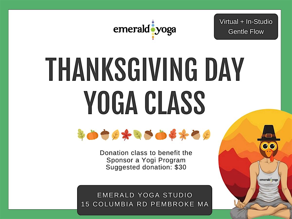 Thanksgiving Day Gentle Yoga