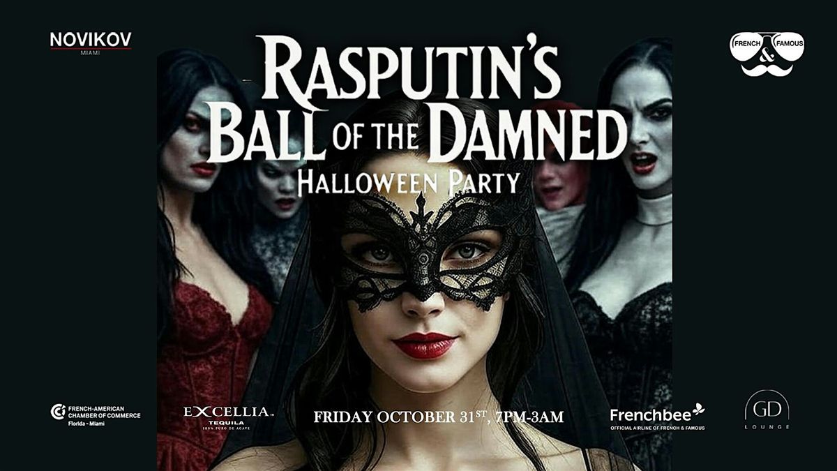 Halloween Night: Rasputin's Ball of the Damned by French & Famous @ Novikov