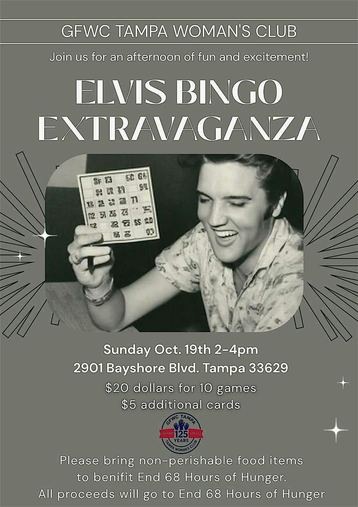 Elvis Bingo