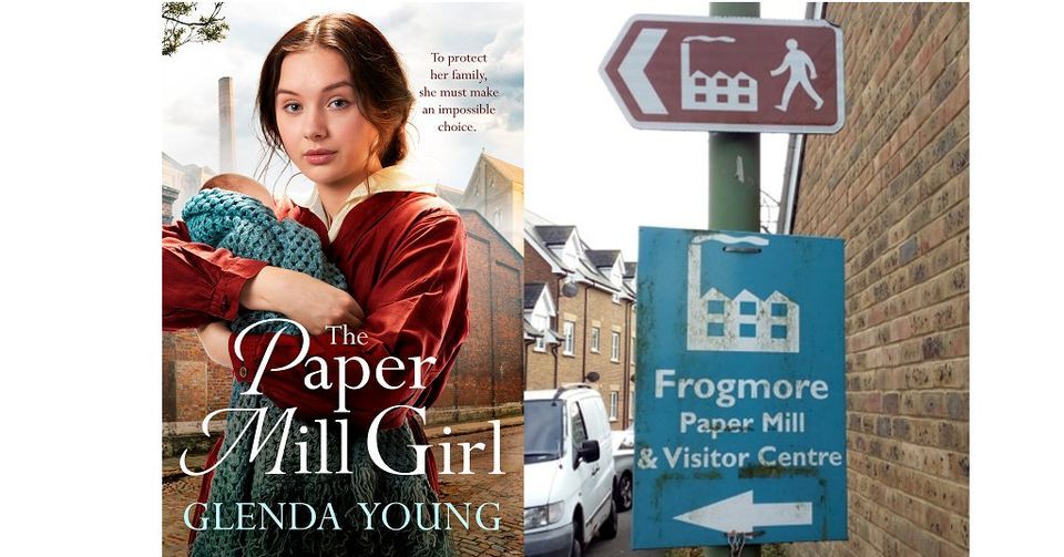 Glenda Young The Paper Mill Girl fundraising talk for Frogmore Mill