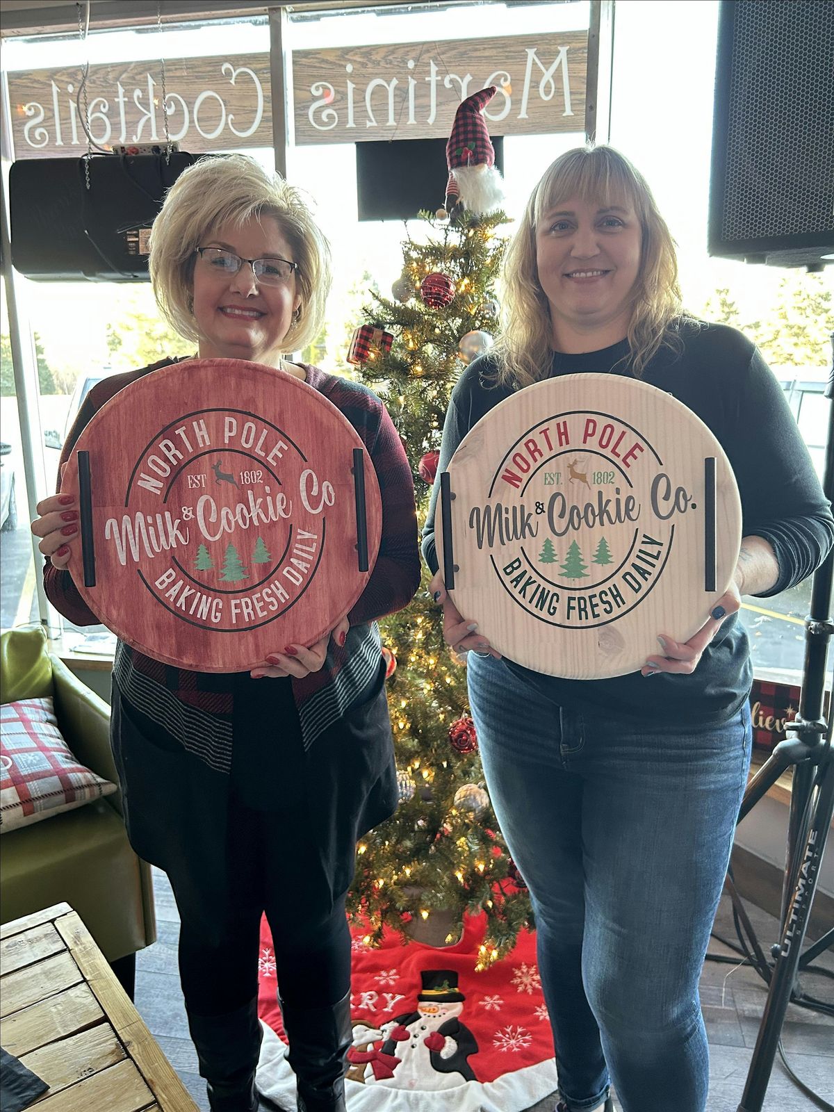 Cookie Exchange & Lazy Susan art workshop