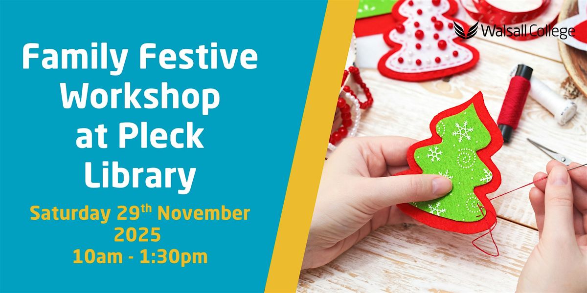 Family Festive Workshop at Pleck Library