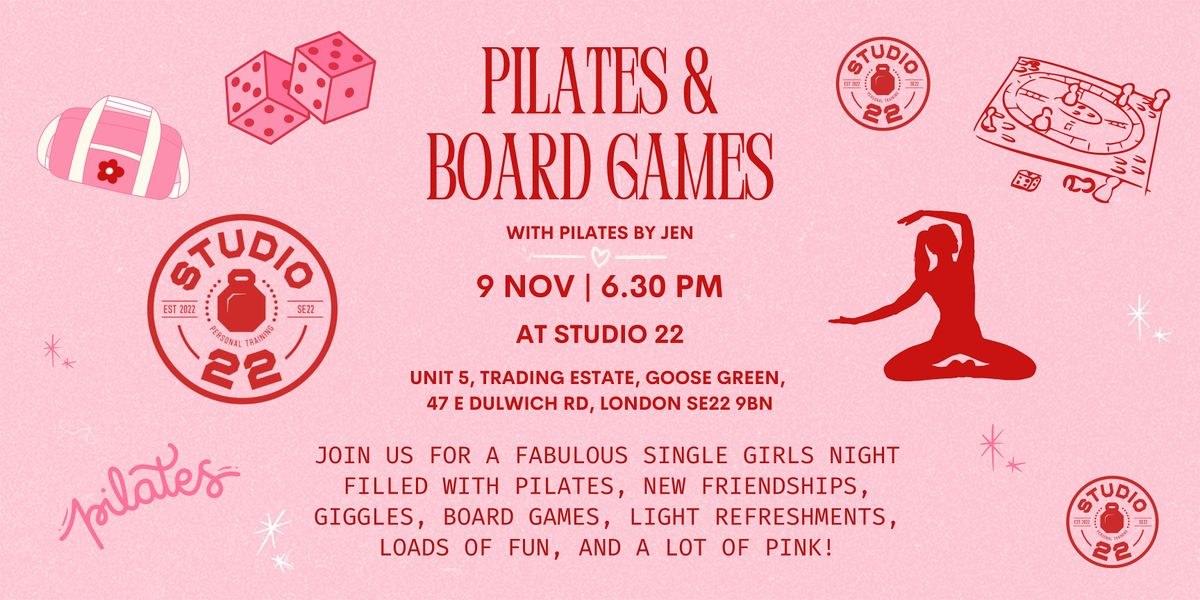 The Single Girls Club Pilates & Board Games Night