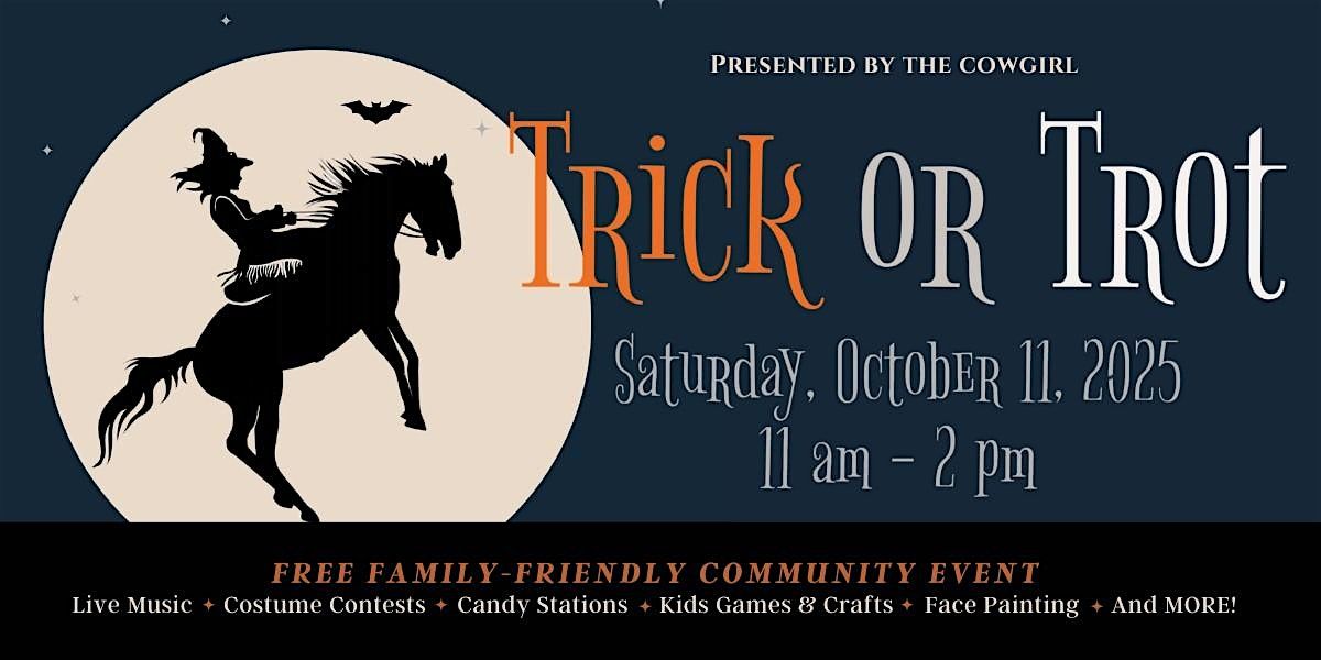 Trick or Trot at The Cowgirl