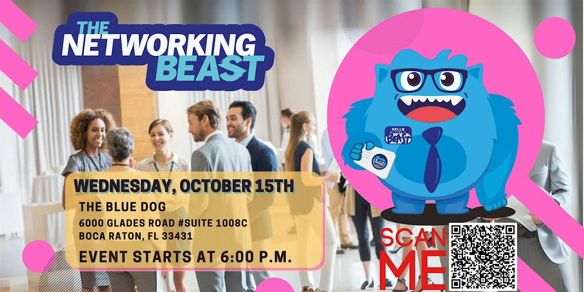 Networking Event & Business Card Exchange by The Networking Beast (BOCA)