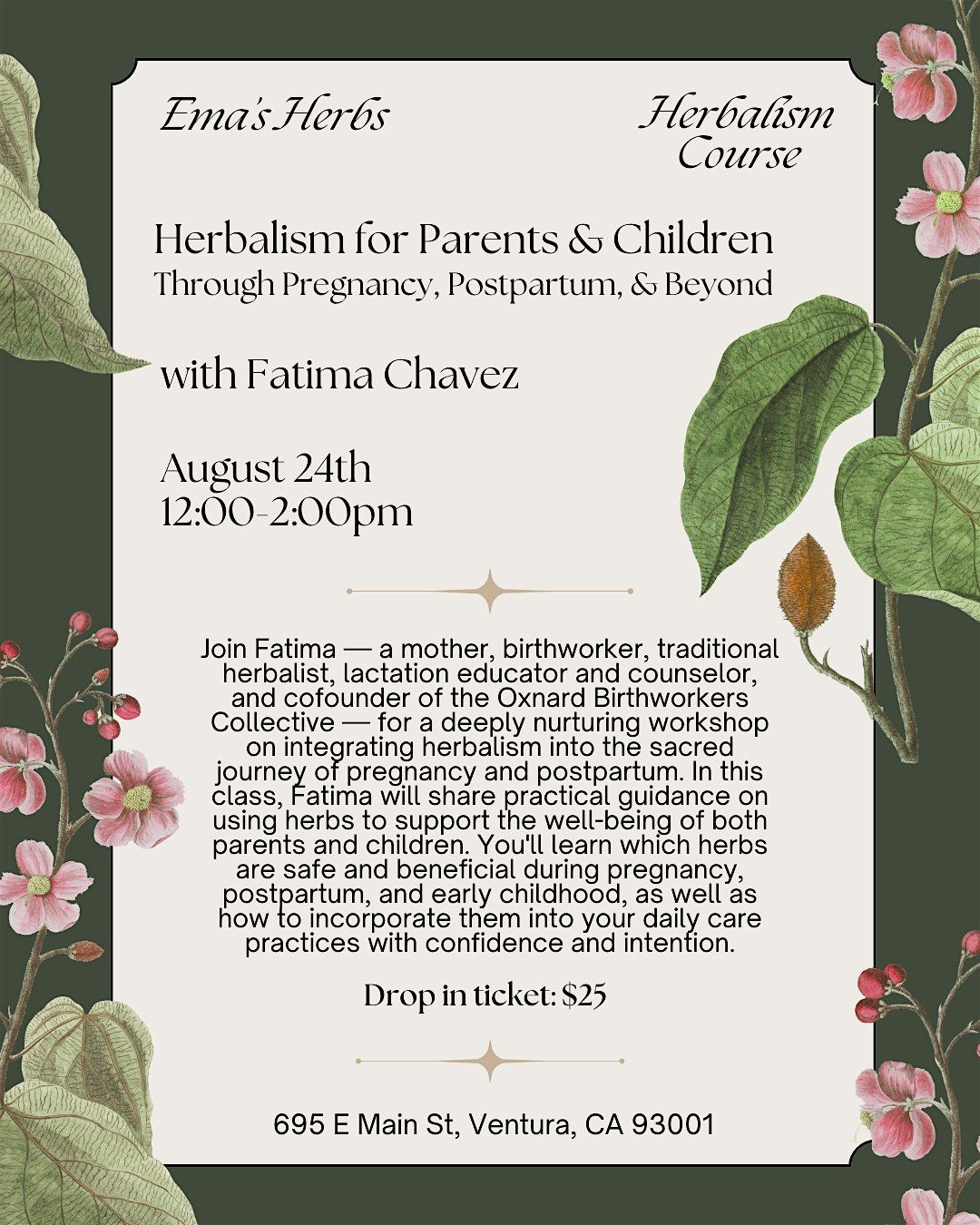 Herbalism for Parents & Children with Fatima Chavez