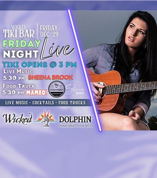 Friday Night Live Sheena Brook Wicked Dolphin Cape Coral FL friday-night-live-sheena-brook-wicked-dolphin-cape-coral-fl