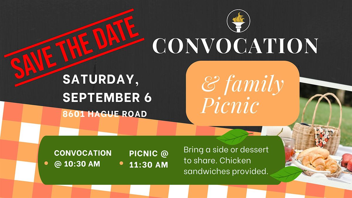 Convocation & Family Picnic