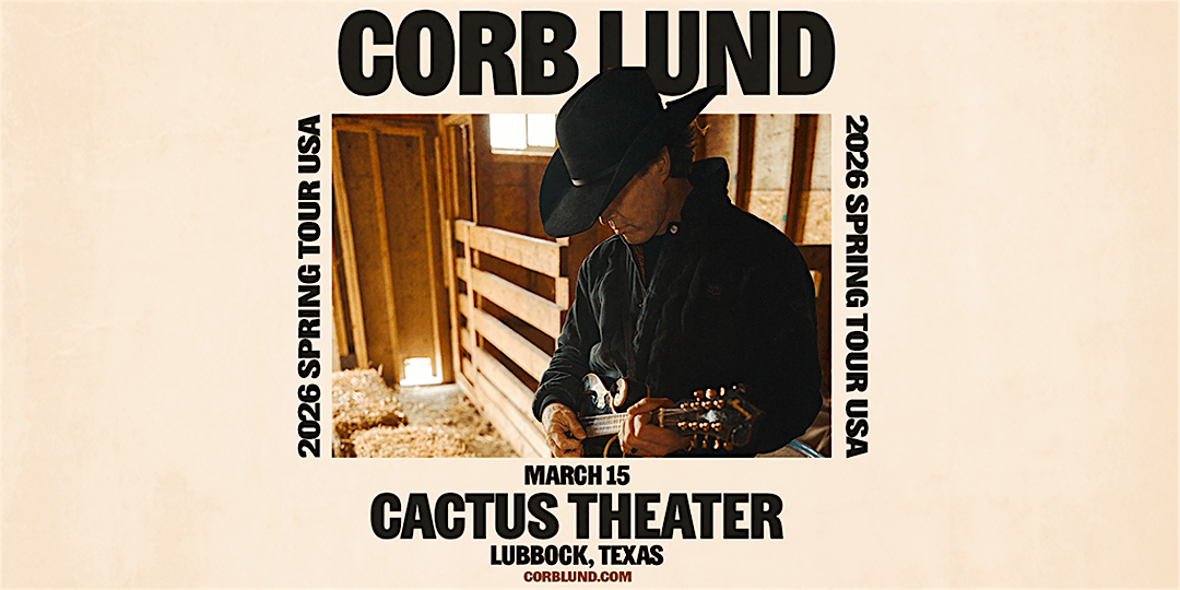 Corb Lund - 2026 Spring Tour USA