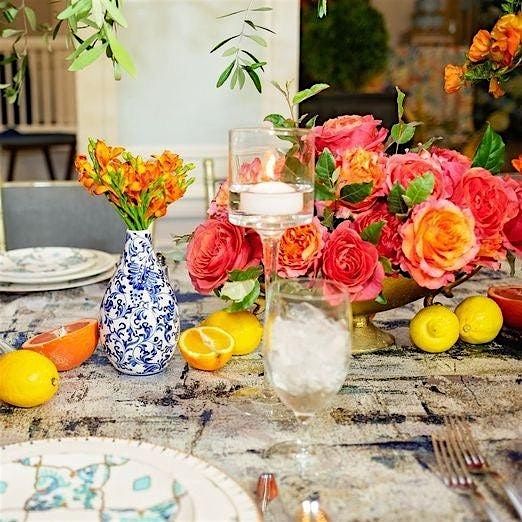 Citrus Delight - Flower Arranging Workshop