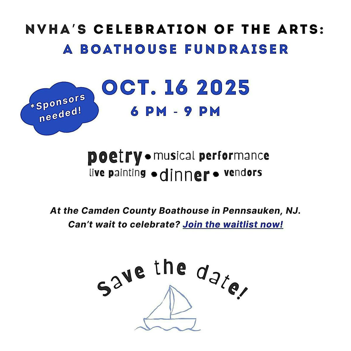 NVHA's Celebration of the Arts: A Boathouse Fundraiser