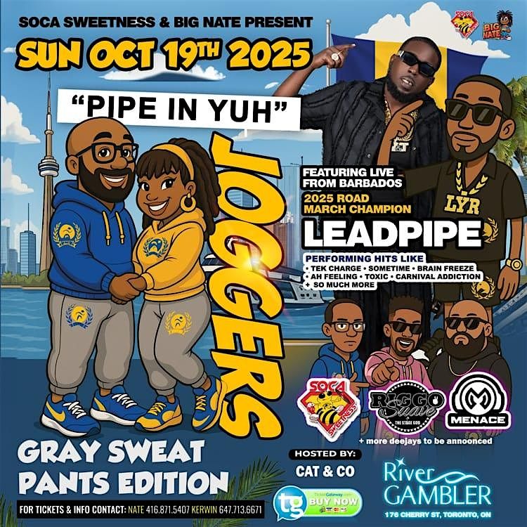 JOGGERS BOATRIDE - Pipe In Your Joggers