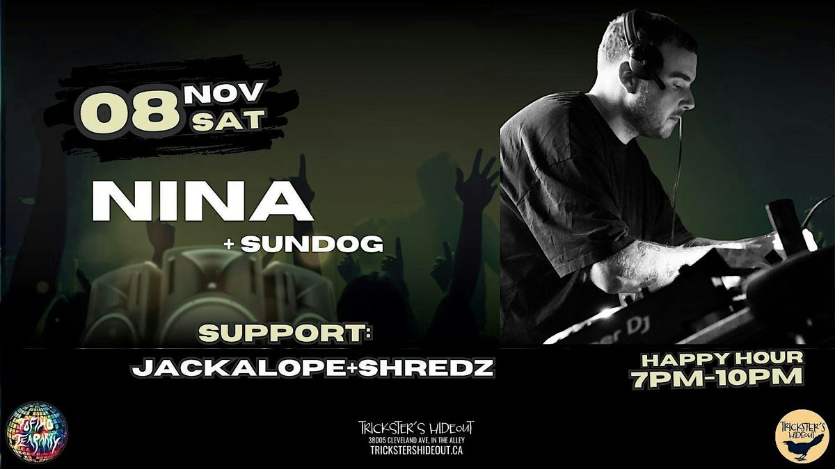 Tofino Tea Party Presents: NINA (UK) + Sundog