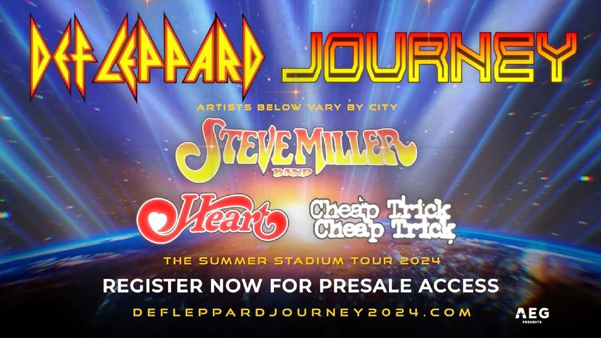 Parking Def Leppard's Journey Tribute Band