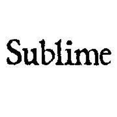 The Sublime Theater & Press