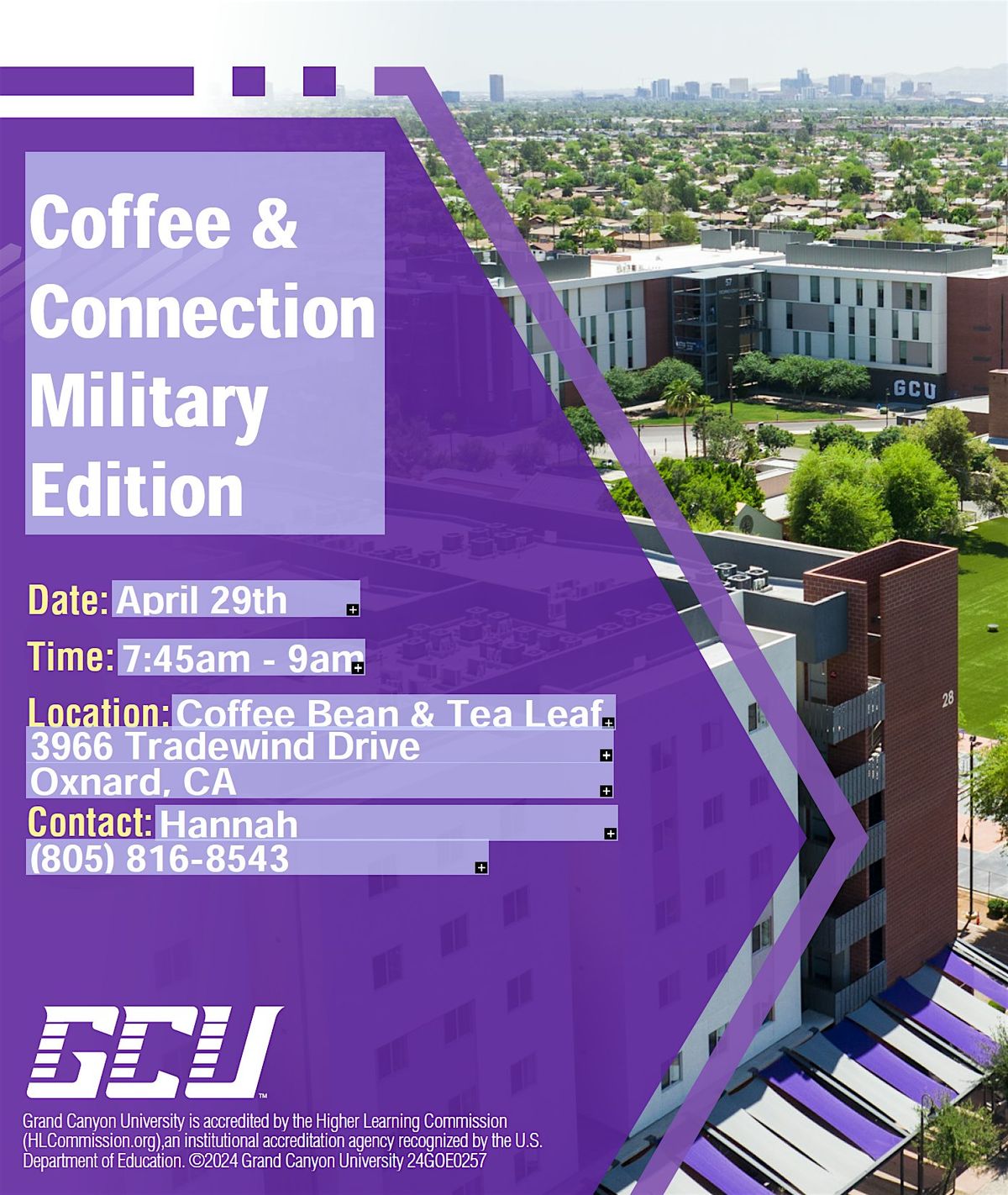 Coffee & Connection: Military Edition
