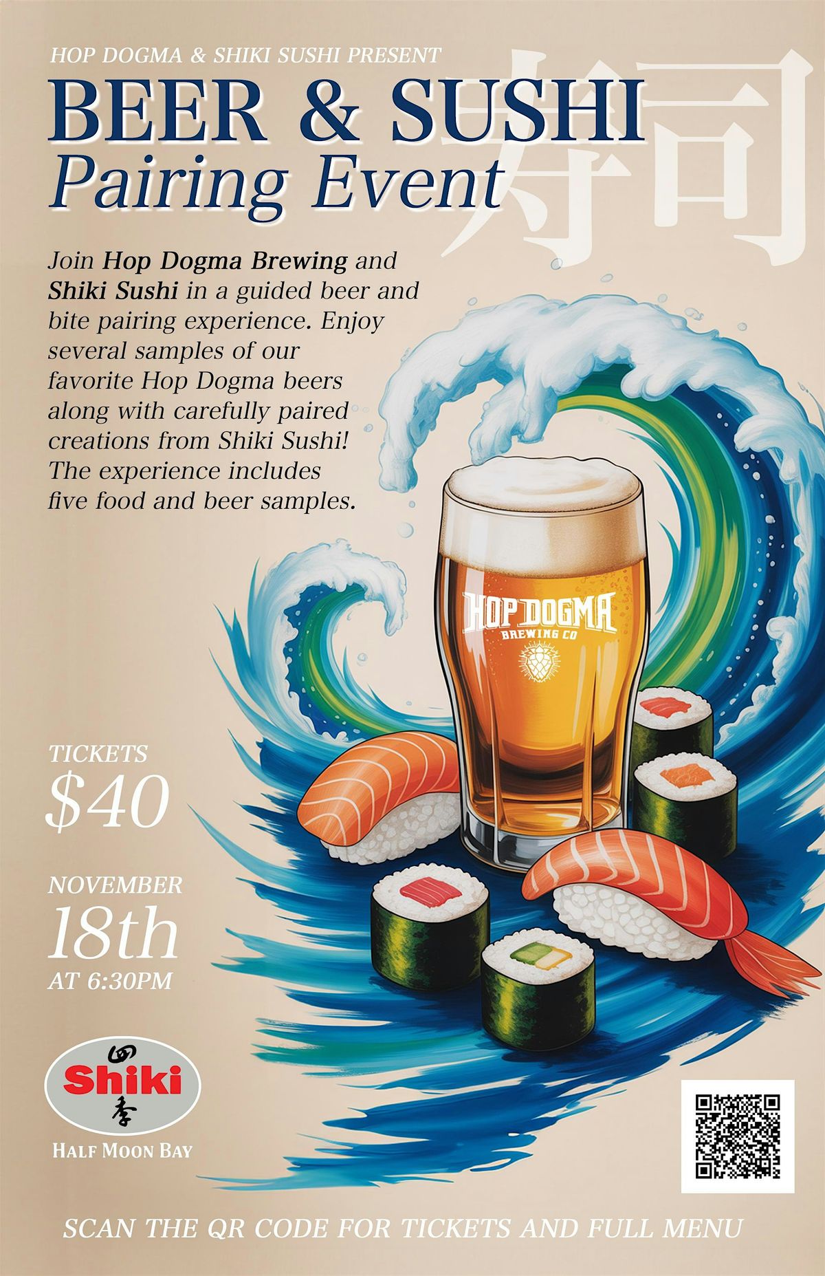 Beer and Sushi Pairing