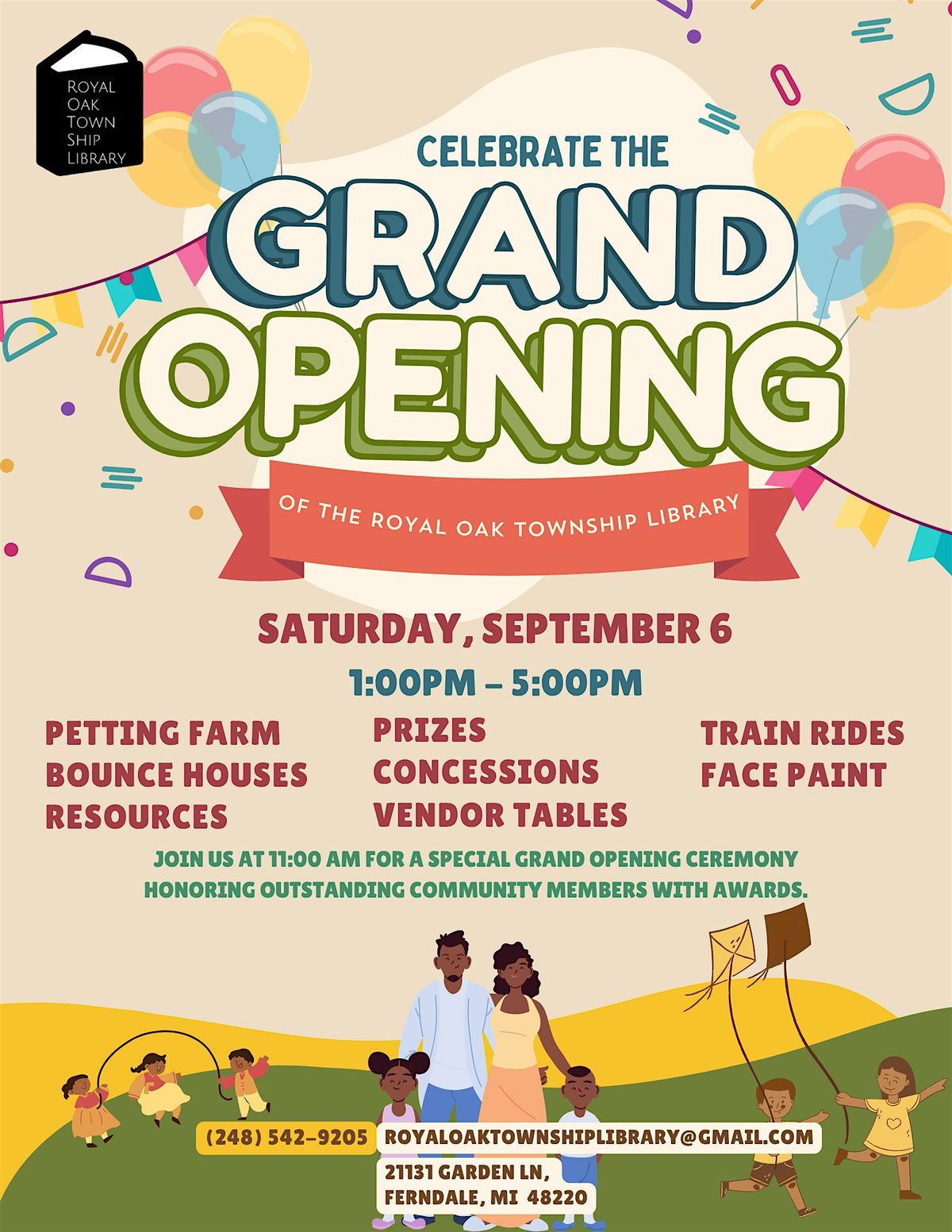 The Royal Oak Township Library Grand Opening