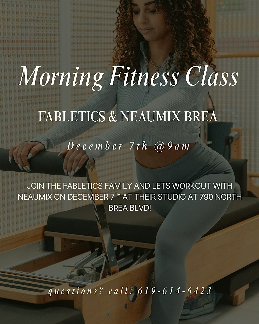 Morning Fitness Class!