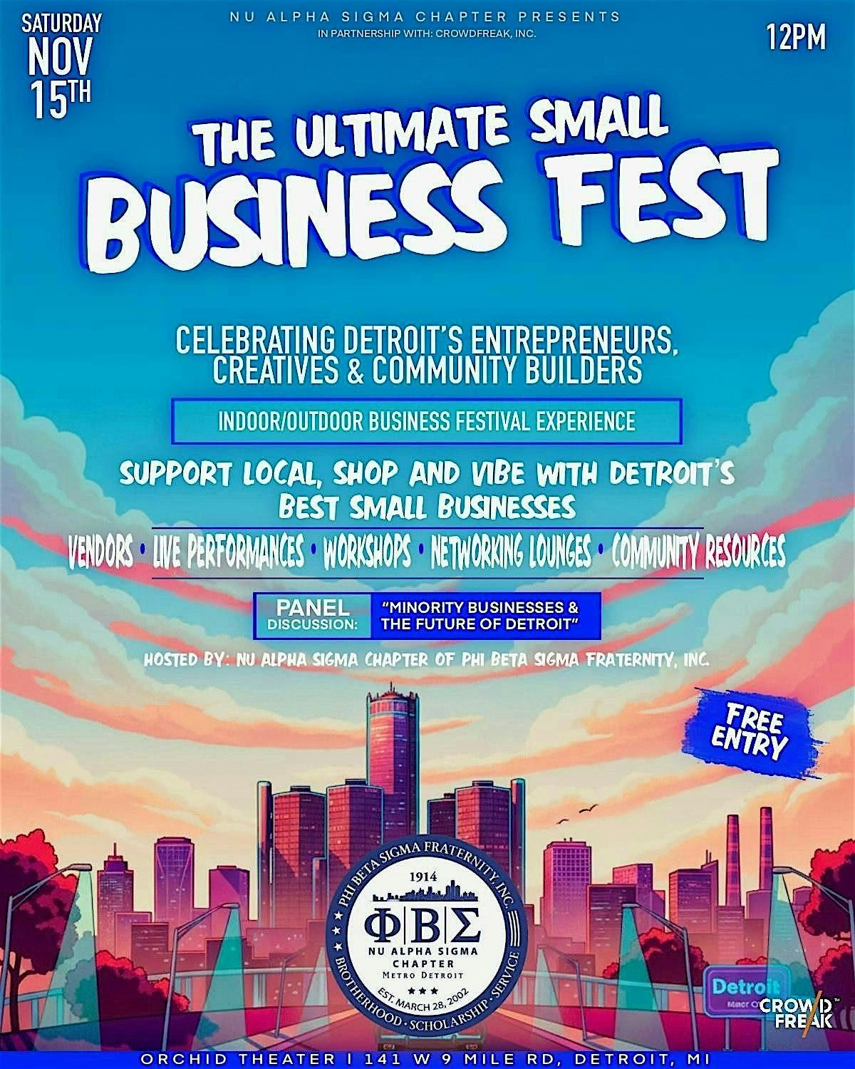 THE ULTIMATE DETROIT SMALL BUSINESS FEST