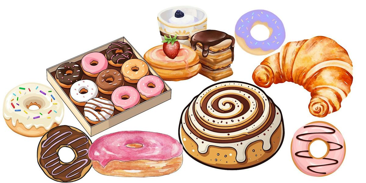 Air-Dry Clay Mini Pastry Creations, Fun for All Ages Kids and Adults