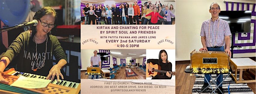 Kirtan And Chanting For Peace By Spirit Soul And Friends\u00ae - San Diego