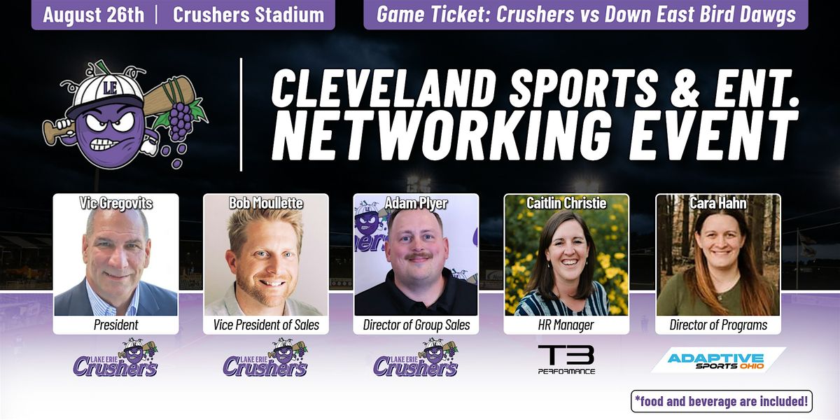 Cleveland Sports & Ent. Networking Event (Presented by TeamWork Online)