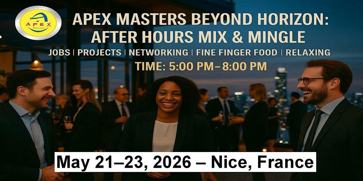 Apex Meet-ups Cooperation \u2022 Jobs \u2022 Networking in Nice, France