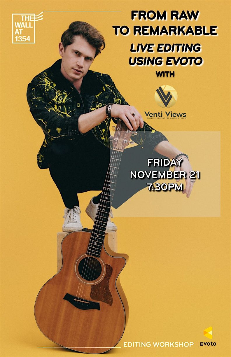 From Raw to Remarkable: Live Editing Using EVOTO